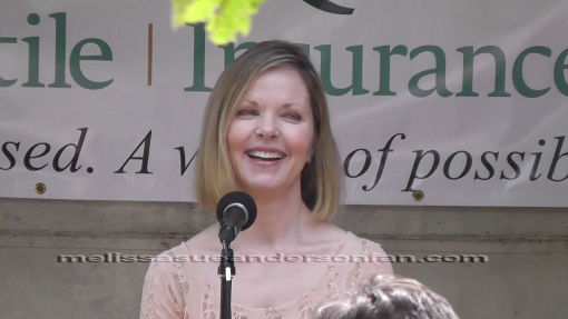 Melissa Sue Anderson at Genesee Country Museum 2014