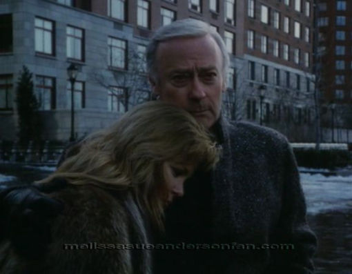 Melissa Sue Anderson and Edward Woodward in The Equalizer: The Mystery of Manon