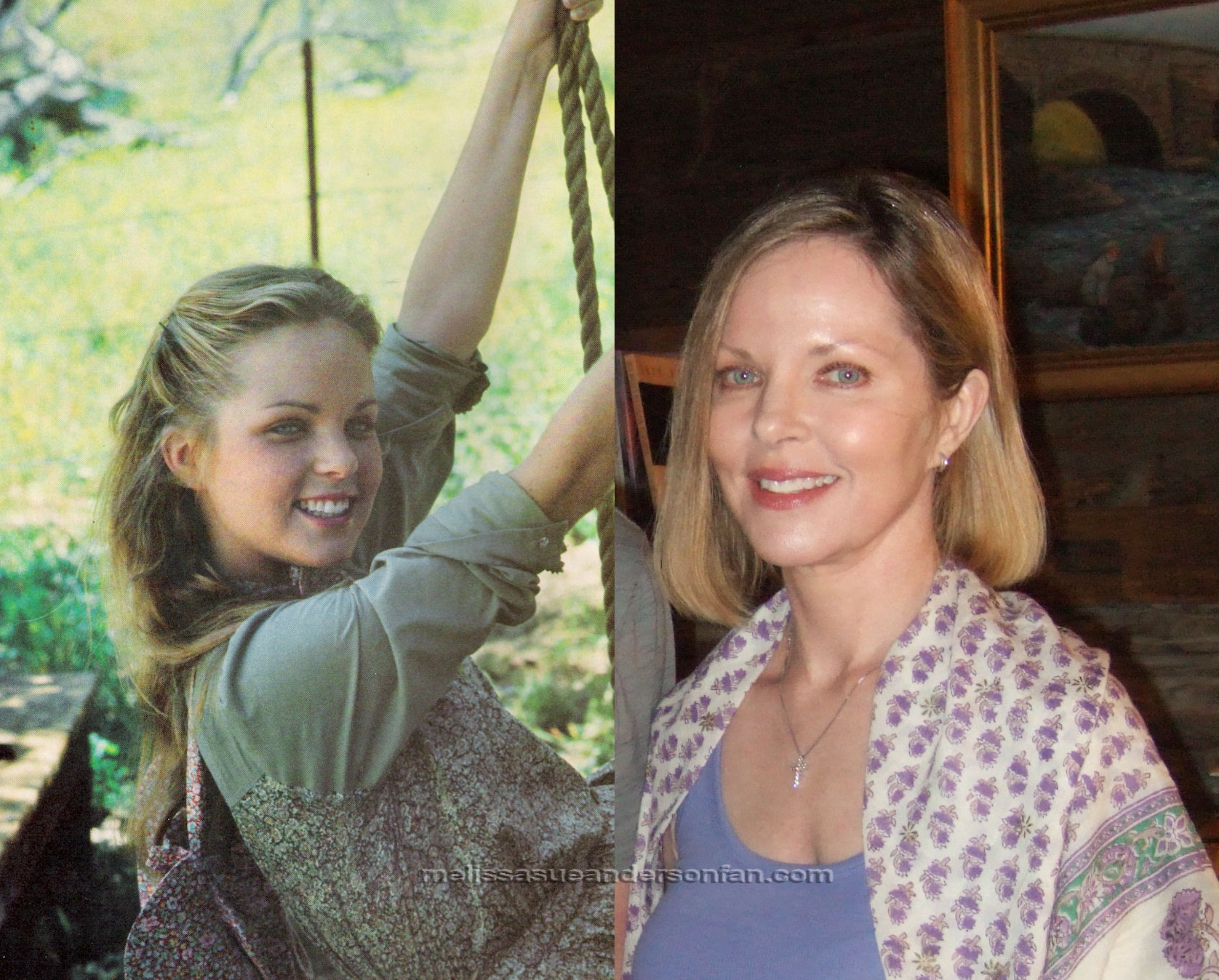 Melissa Sue Anderson now and then